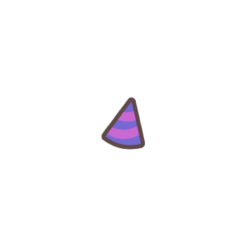 Purple Party Hat